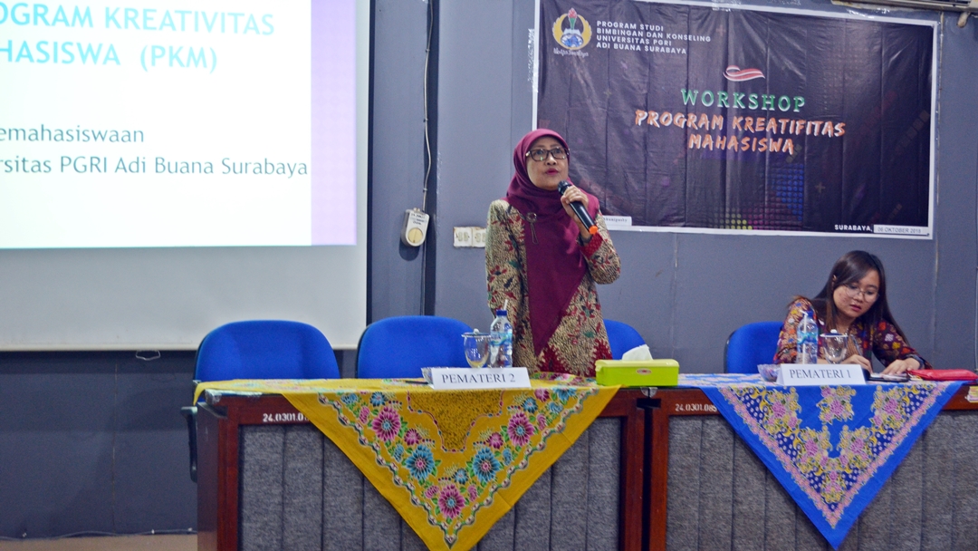 PRODI BK UNIPA Surabaya Bekali Mahasiswa dengan Workshop PKM
